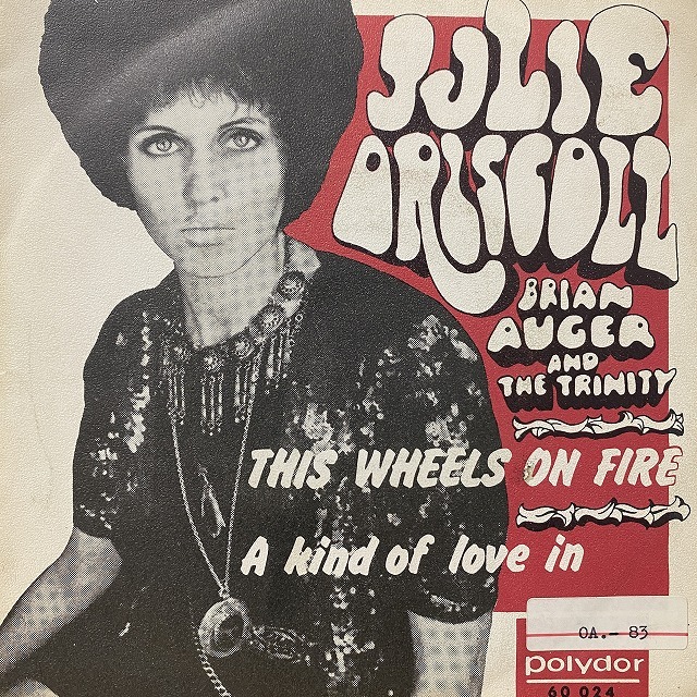本日の一枚】叫べタイガー！ ～ Julie Driscoll & Brian Auger