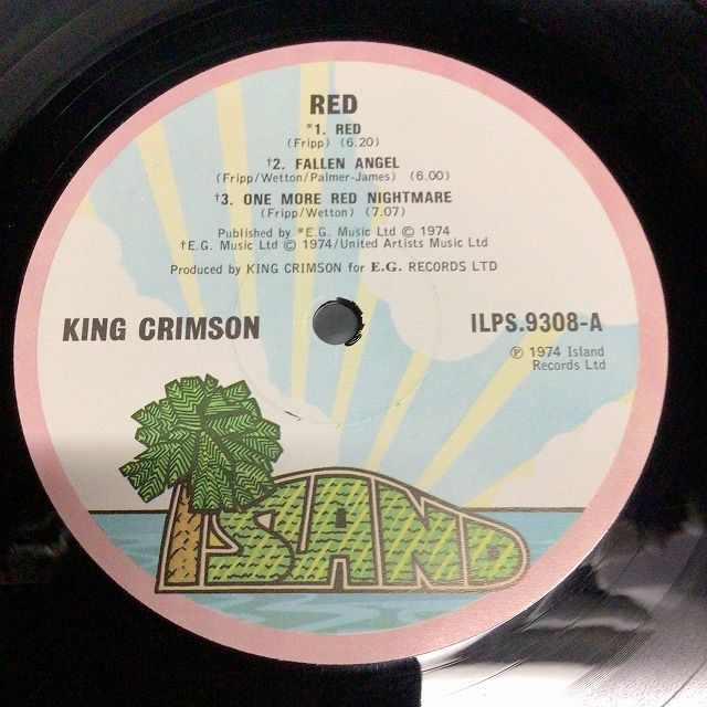 LP ロック プログレ 9枚セット KING CRIMSON GENESIS King Crimson