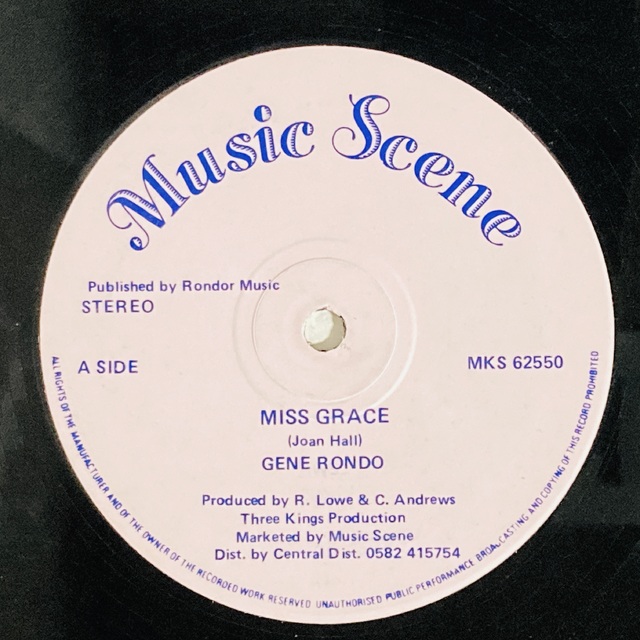 GENE RONDO / MISS GRACE