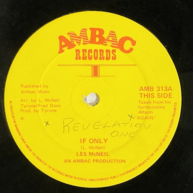 Tony Curtis & Lukie D - A Me She Want // Stone Love 7inch