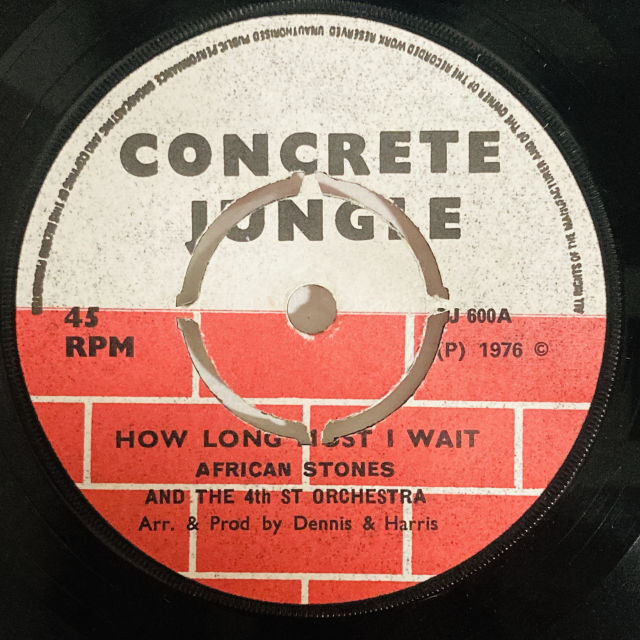 AFRICAN STONS / HOW LONG MUST I WAIT