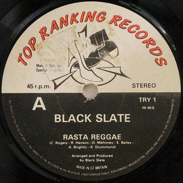 BLACK SLATE / RASTA REGGAE