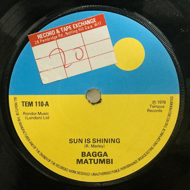 BAGGA MATUMBI / SUN IS SHINING