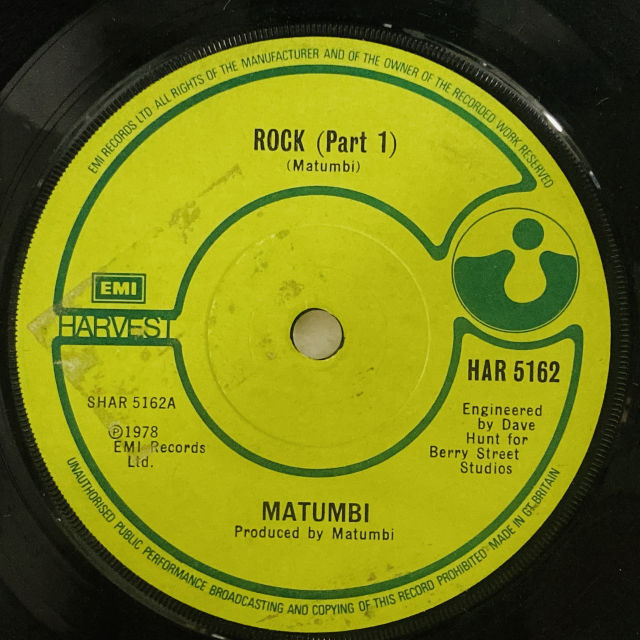 MATUMBI / ROCK(PART1)