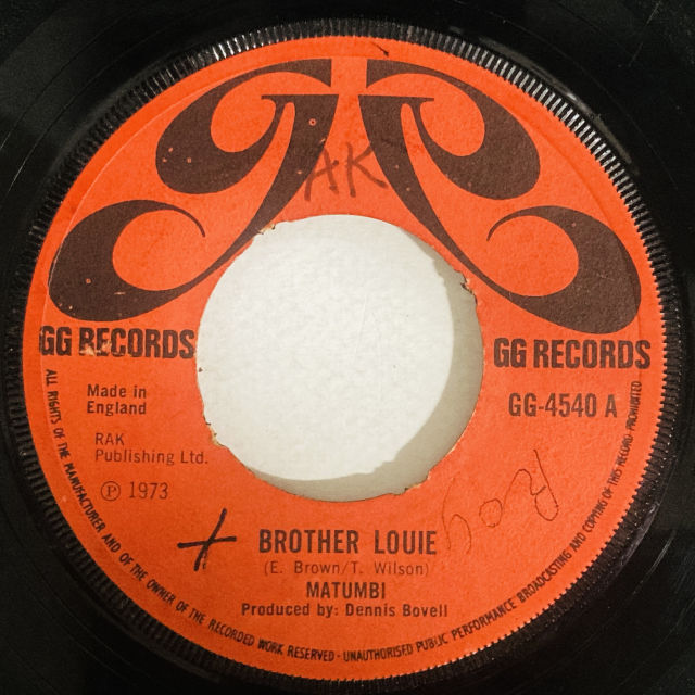 MATUMBI / BROTHER LOUIE