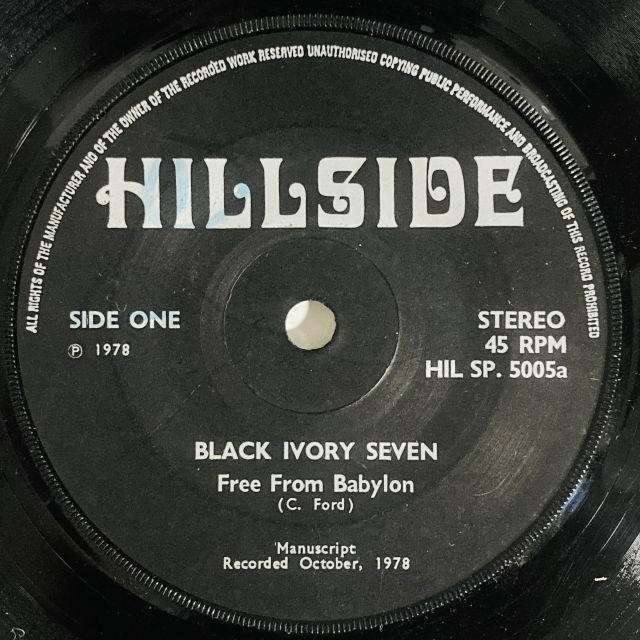 BLACK IVORY SEVEN / FREE FROM BABYLON