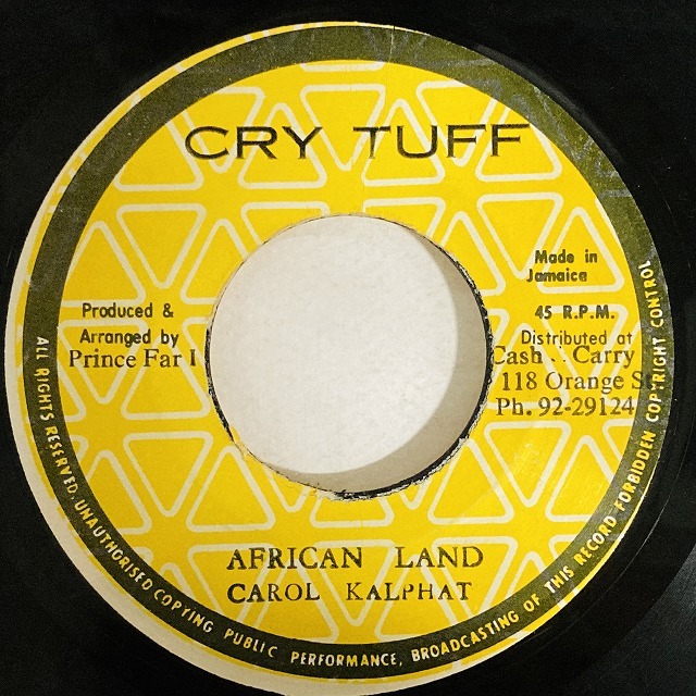 CAROL KALPHAT / AFRICAN LAND