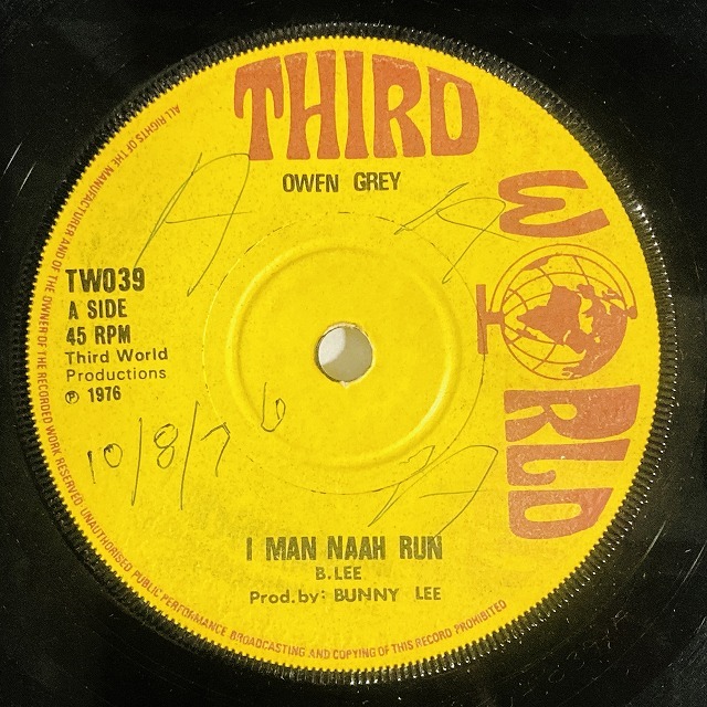 OWEN GREY / I MAN NAAH RUN