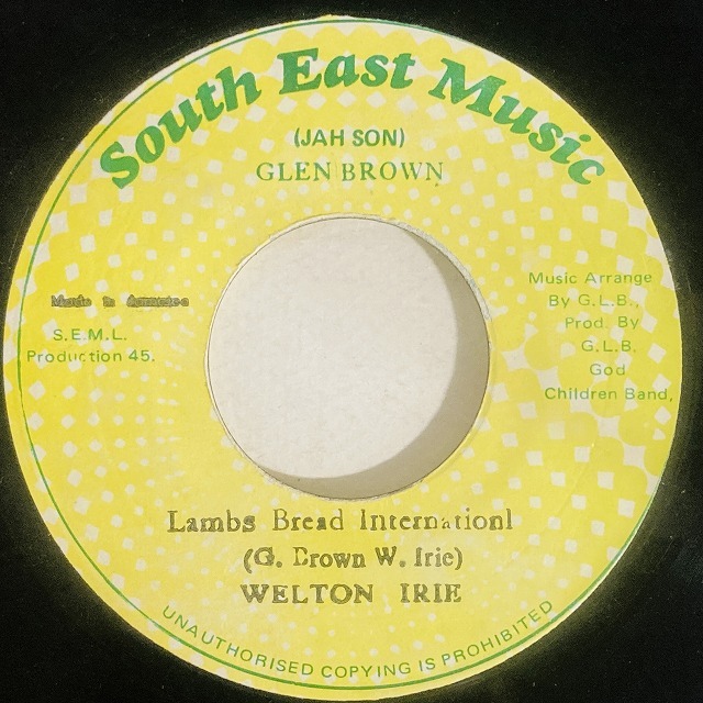 WELTON IRIE / LAMBS BREAD INTERNATIONAL