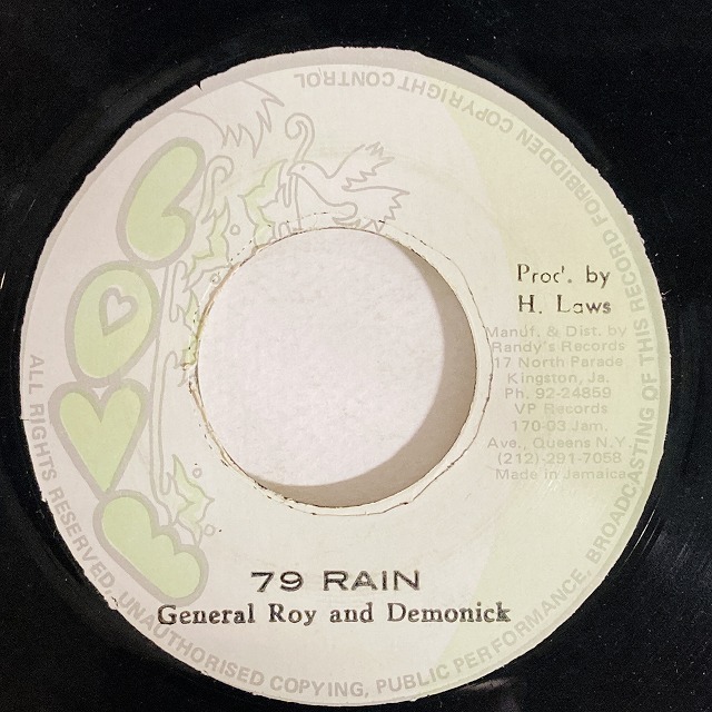 GENERAL ROY AND DEMONICK / 79 RAIN