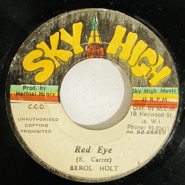ERROL HOLT / RED EYE