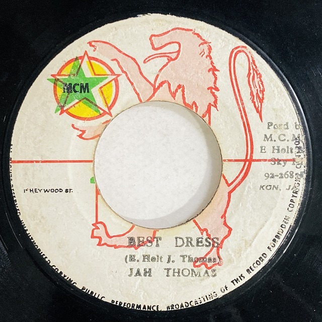 JAH THOMAS / BEST DRESS