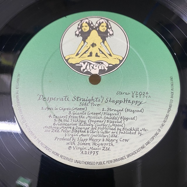 【ＬＰ●英国オリジナル盤●発売当時物】スラップハッピィ・オア・スラップハッピィ LP○英国オリジナル盤○発売当時物】スラップハッピィ・オア