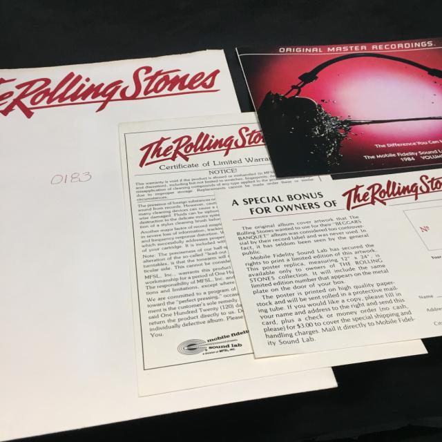 The Beatles & The Rolling Stones>>MFSL豪華Box Set入荷