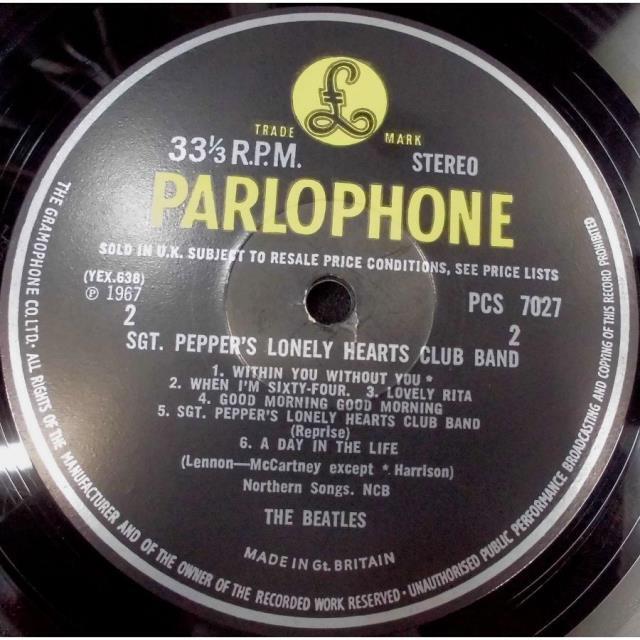 レア!レコード極美品!1976年発売 UK盤 パーロフォンラベル ペラジャケ 本日の一枚】産地直送レコード③ ～ みんなのツボを押さえた英国