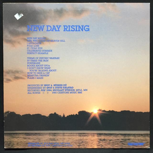 HUSKER DU / NEW DAY RISING (LP) 2