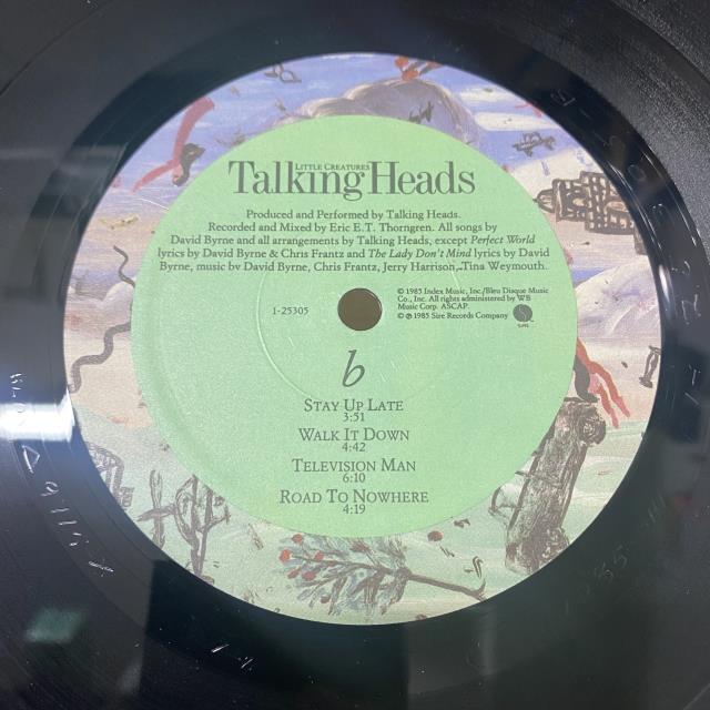 プロモ盤 Talking Heads レコード 本日の一枚】PSYCHO KILLER!! ～ Talking Headsのコダワリ原盤を