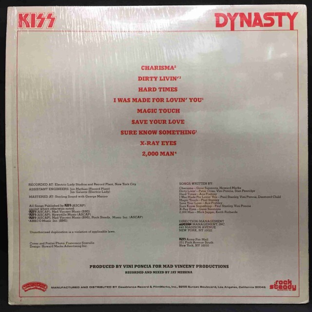 KISS / DYNASTY 2