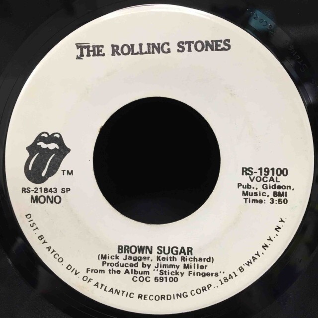 ROLLING STONES / BROWN SUGAR