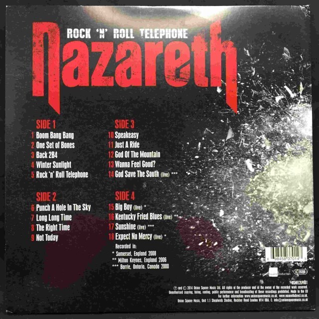 NAZARETH / ROCK 'N' ROLL TELEPHONE 2