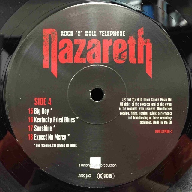NAZARETH / ROCK 'N' ROLL TELEPHONE 8