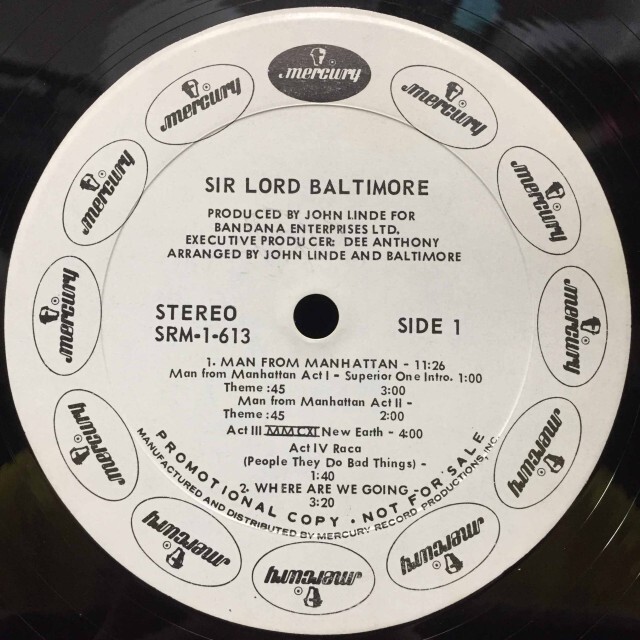 SIR LORD BALTIMORE / SIR LORD BALTIMORE 7
