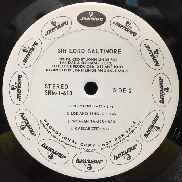 SIR LORD BALTIMORE / SIR LORD BALTIMORE 8
