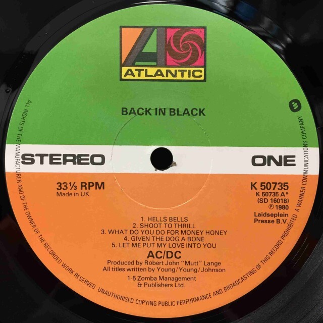AC/DC / BACK IN BLACK 7