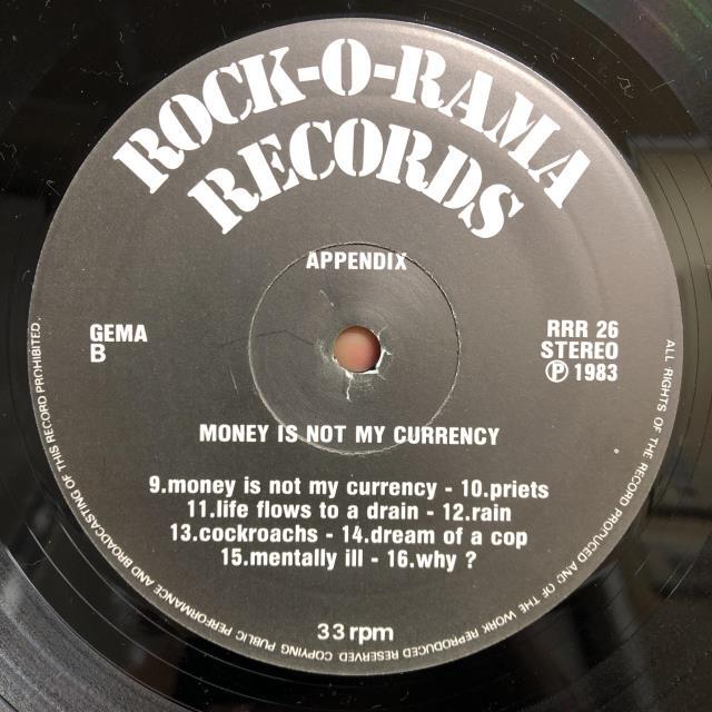 APPENDIX / MONEY IS NOT MY CURRENCY 4