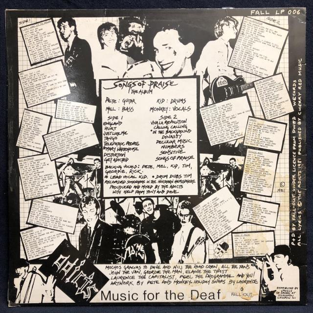 ADICTS / SONGS OF PRAISE 2