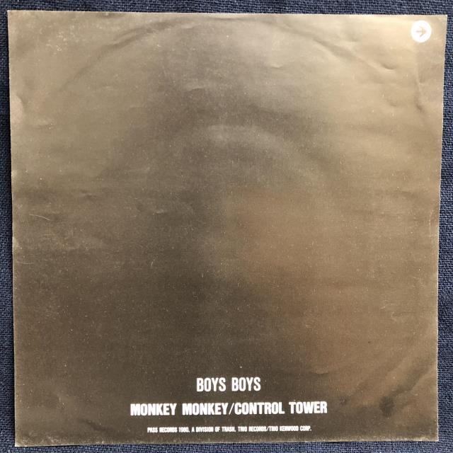 BOYS BOYS / MONKEY MONKEY / CONTROL TOWER 2