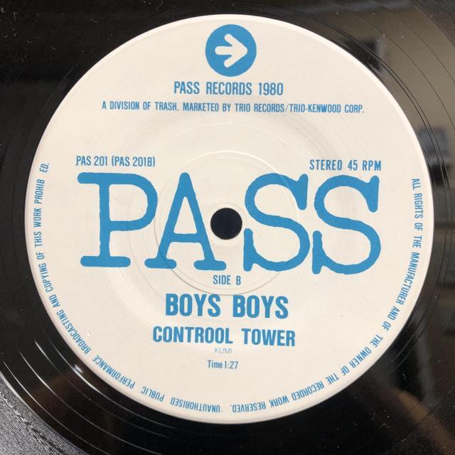 BOYS BOYS / MONKEY MONKEY / CONTROL TOWER 4