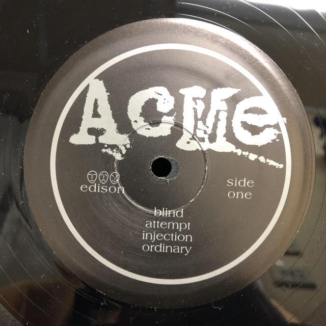 ACME (PUNK) / TO REDUCE THE CHOIR TO ONE SOLOIST (LP) 3