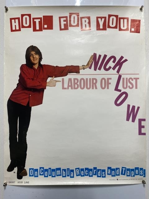 メモラビリア】パブ・ロックを飾ろう！～ ニック・ロウとコステロの