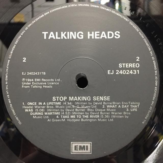 TALKING HEADS / STOP MAKING SENCE 8