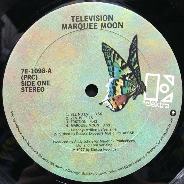 TELEVISION / MARQUEE MOON 7