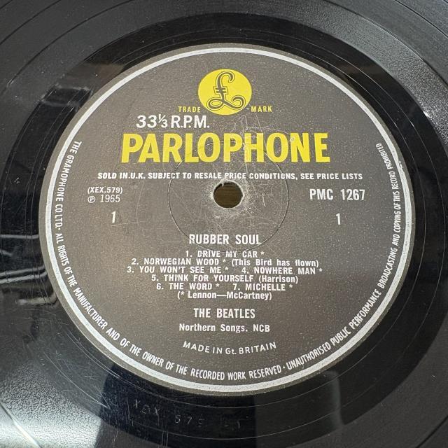 本日の一枚】手の届く王道レア ～ The Beatles『Rubber Soul』の超人気