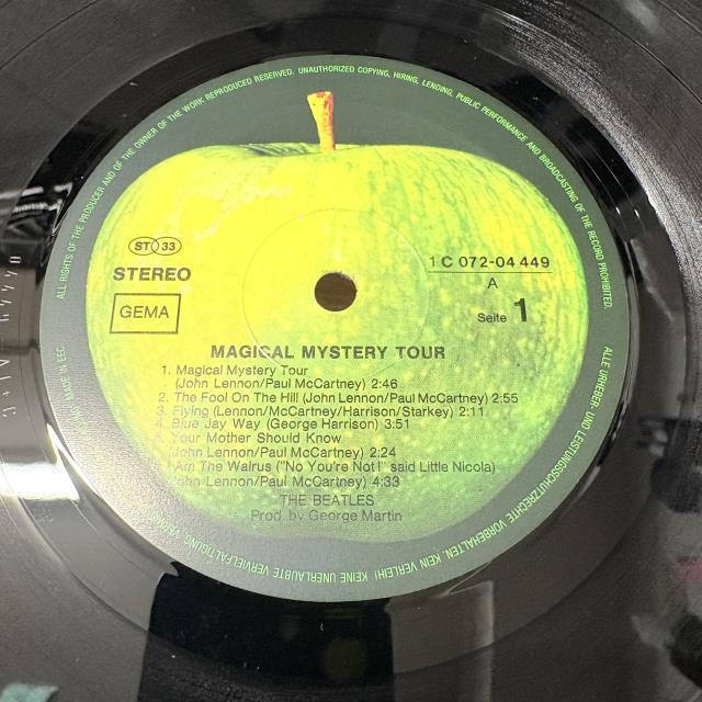 WITH THE BEATLES ドイツ初版レコード 中古】7/6(土) <<THE BEATLES>> ～英初版にイタリア、フランス