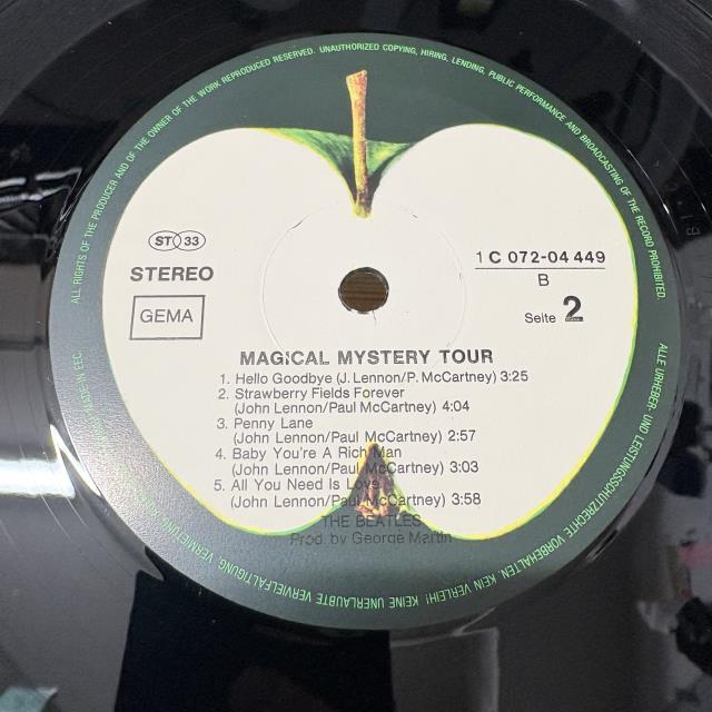 本日の一枚】魅惑の非1stプレス ～ The Beatlesの人気ドイツ盤を