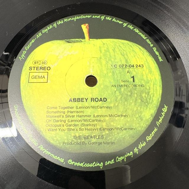 本日の一枚】魅惑の非1stプレス ～ The Beatlesの人気ドイツ盤を