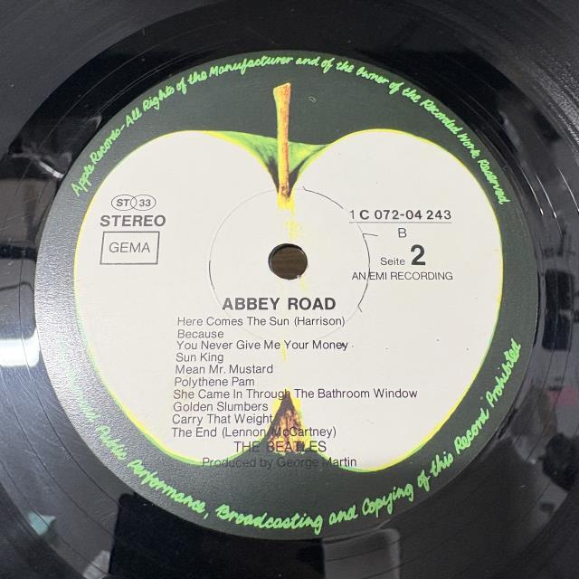 本日の一枚】魅惑の非1stプレス ～ The Beatlesの人気ドイツ盤を