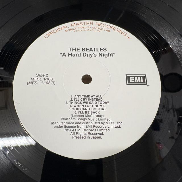 ビートルズ / ア ハード ディズ ナイト モービル 高音質盤 未開封！ 680-1977_XDQ_3af95baa-433b-