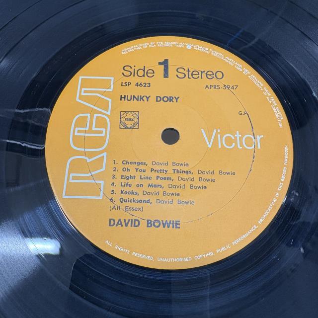 David Bowie Hunky Dory デヴィッド ボウイ レコード LP HUNKY DORY/DAVID BOWIE/デヴィッド・ボウイ｜OLD ROCK