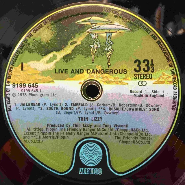 THIN LIZZY / LIVE & DANGEROUS 7