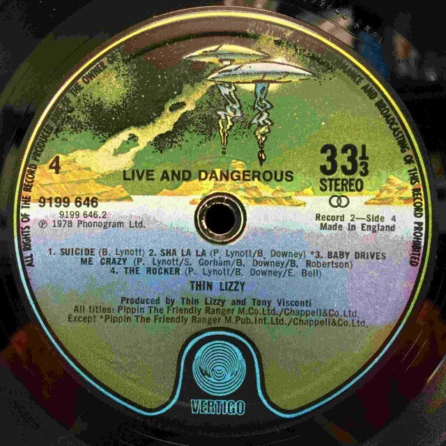 THIN LIZZY / LIVE & DANGEROUS 8