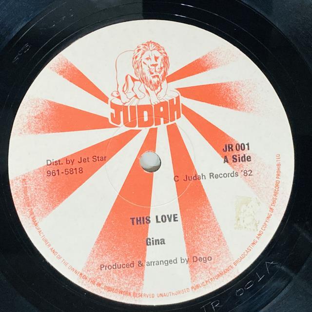 GINA / THIS LOVE