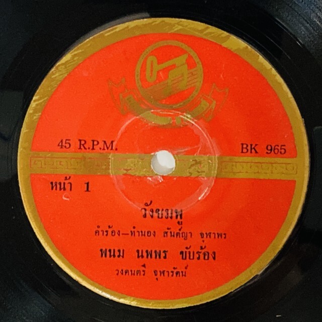 ASIA】-中古7インチ- 一部試聴音源付！ルークトゥン、モーラムなどタイ