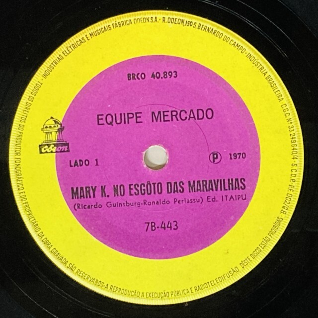 EQUIPE MERCADO / MARY K. NO ESGOTO DAS MARAVILHAS