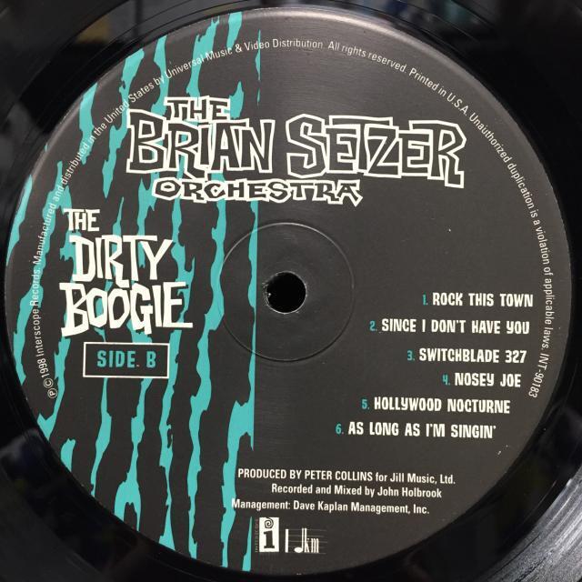 BRIAN SETZER / DIRTY BOOGIE 8
