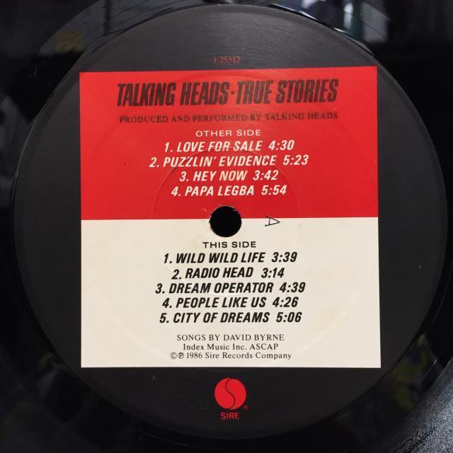 TALKING HEADS / TRUE STORIES 8